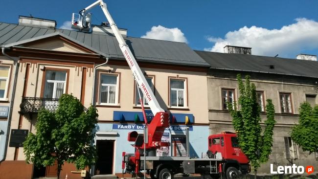 ZWYŻKA RADOM Podnośnik koszowy wynajem podnośników Nożycowyc