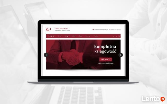 Strony www - landing page, Wordpress, sklepy internetowe