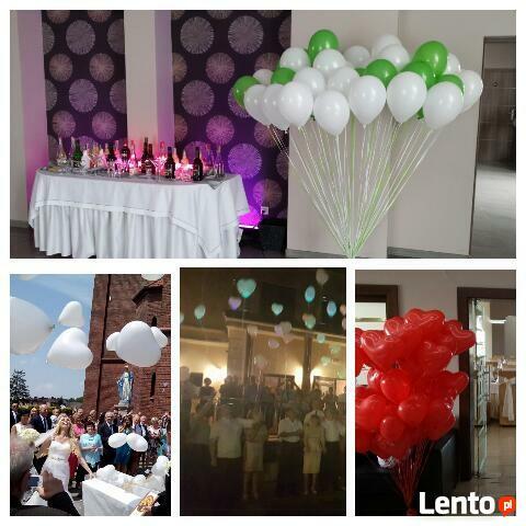 Napełnianie balonów helem RYBNIK, WODZISŁAW, RYDUŁTOWY, ŻORY