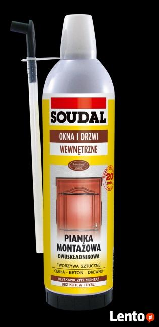 Dwuskładnikowa pianka montażowa 2k Soudal