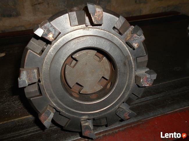 Trzpień frezarski iso-50 z frezem do płaszczyzn.nowy