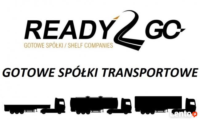Gotowa spółka z licencją na transport międzynarodowy OD RĘKI