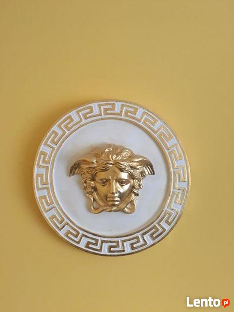 Czystym złotem pozłocona meduza Versace ZOBACZ!