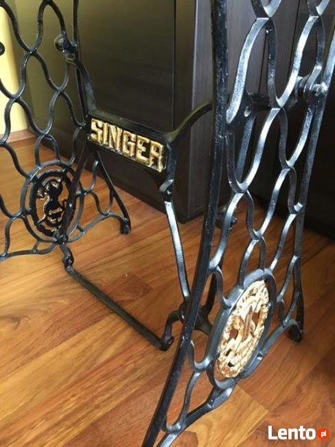 Stolik Singer zrobiony z maszyny zobacz jedyny taki
