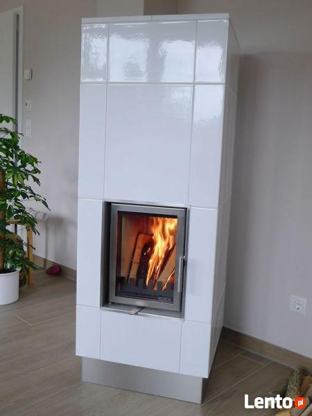 kominek zabudowa kominka wkładu wiskitki mszczonów sochaczew