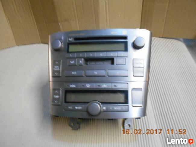 Radio panel sterowania Sprzedam części Toyota Avensis T25