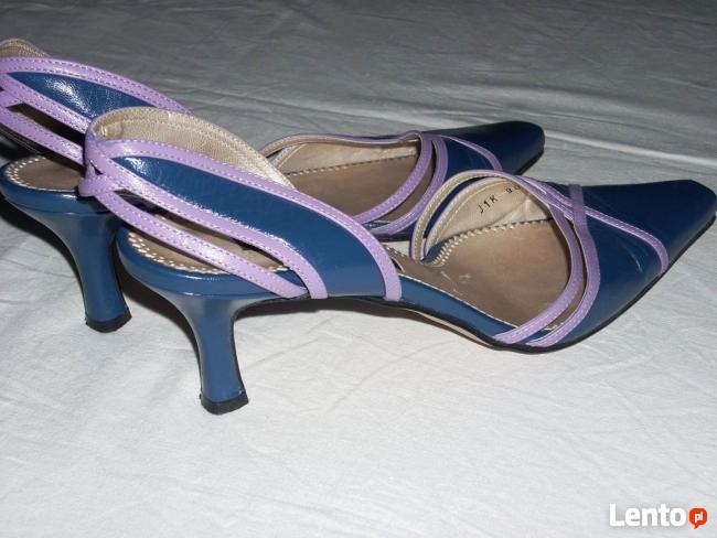 Jacques Vert skórzane buciki eleganckie 39 40