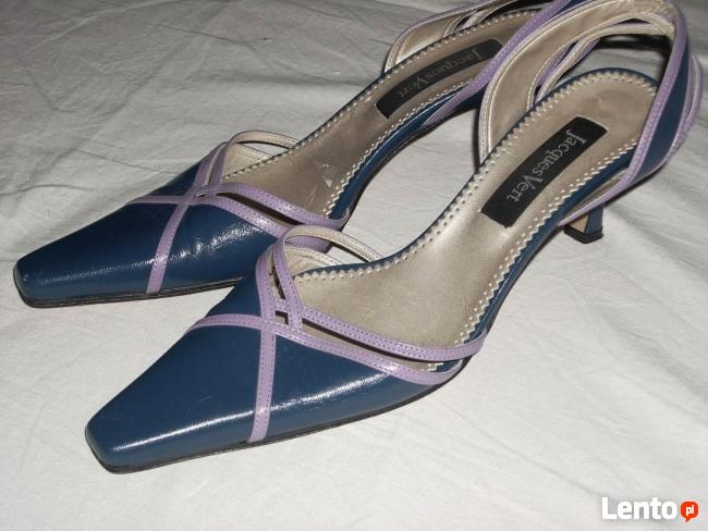 Jacques Vert skórzane buciki eleganckie 39 40