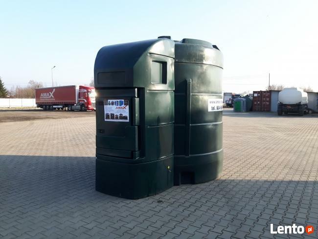 Zbiornik dwupłaszczowy na olej FuelMaster 9000 z systemem