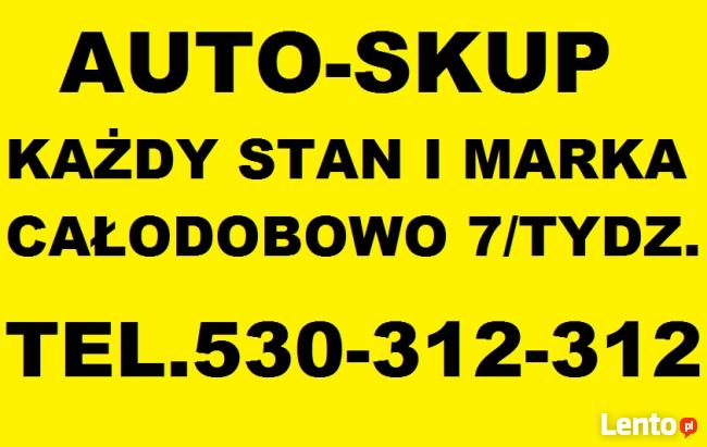 SKUP ZŁOMOWANIE TEL.501-525-515 OSOBOWE, DOSTAWCZE MAX CENY