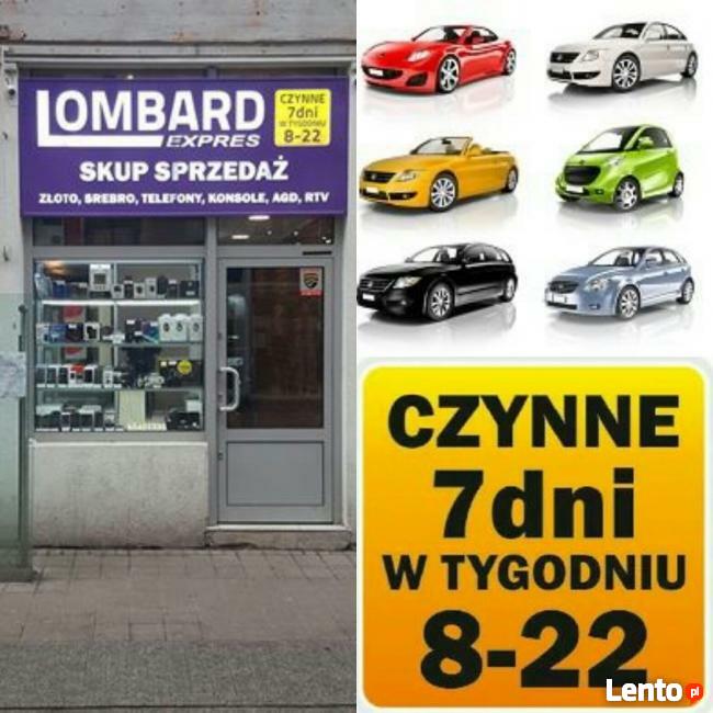 Lombard Expres // Skup / Przechowanie // SAMOCHODÓW // PÓŁWI