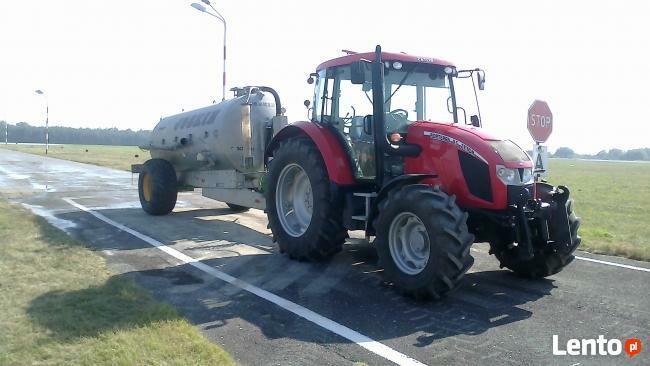 Beczkowozy zamiatarki ciągniki rolnicze usługi wynajem