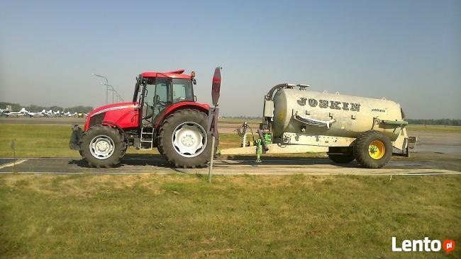 Beczkowozy zamiatarki ciągniki rolnicze usługi wynajem