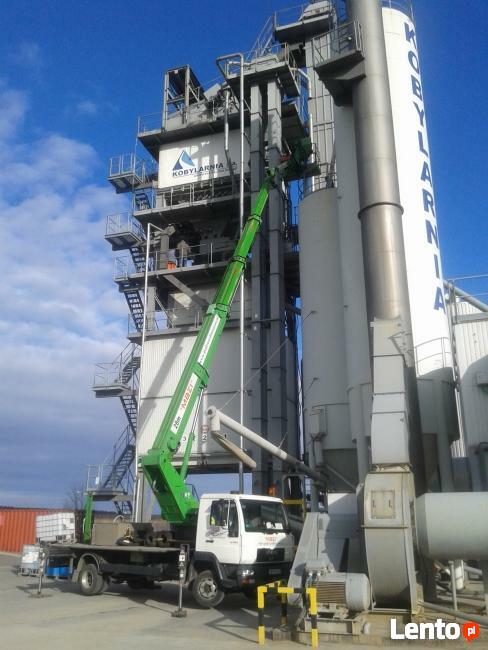 Podnosnik koszowy Wrocław, zwyżka, wynajem, 20m - 35m