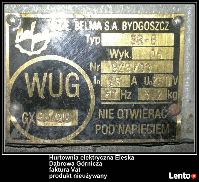 Skrzynka rozgałęźna typ SR-6, - Ex d IIB -4 wyl.