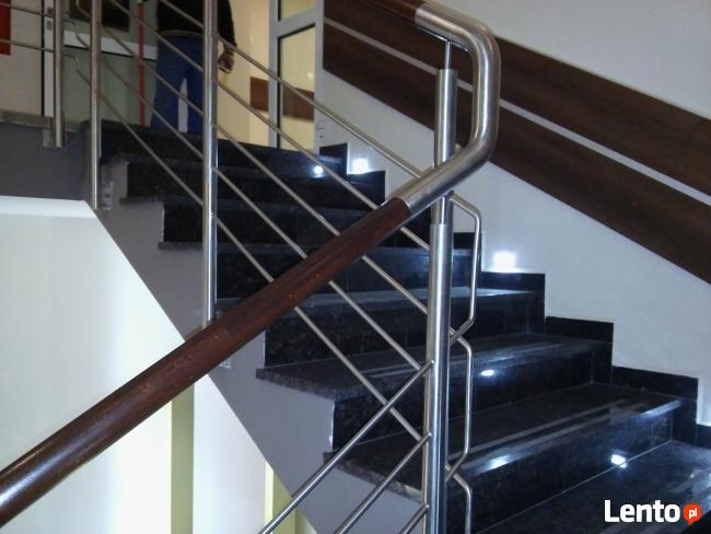 Balustrady nierdzewne