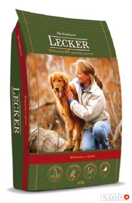 LECKER PREMIUM Wołowina z ryżem 30 kg PROMOCJA