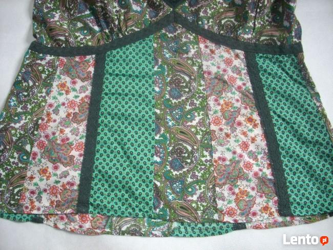 NEXT Bluzka Tunika Bawełna 48 pachwork