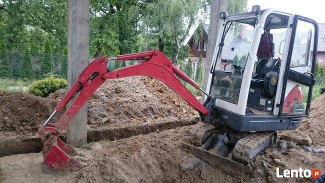 Usługi minikoparką Kraków i okolice