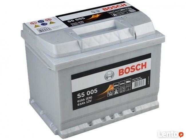 Akumulator BOSCH S5 005 63AH 610A Gwarancja 2LATA Katowice