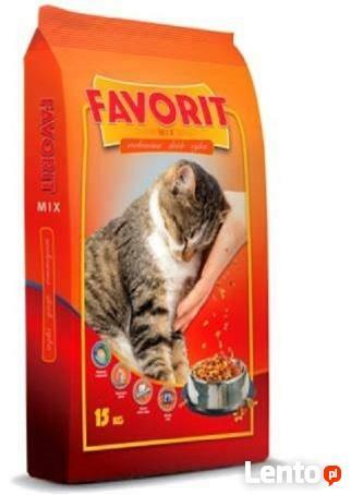 FAVORIT MIX (wołowina-drób-ryba) 15 kg PROMOCJA