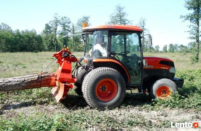 4 lub 6 tonowa wyciągarka drewna z łańcuchem TIRMAX