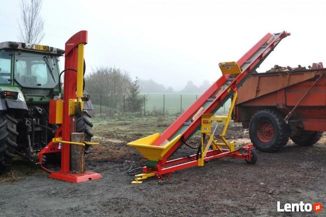 Przenośnik taśmowy do drewna firmy Rabaud XYLUP