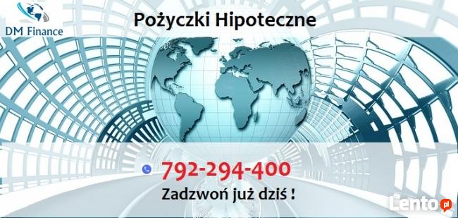 NAJLEPSZE POŻYCZKI HIPOTECZNE BEZ BIK!NATYCHMIASTOWO!