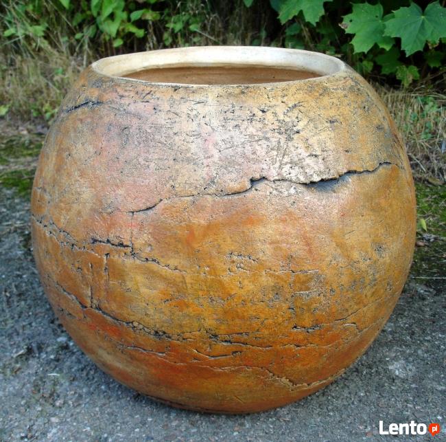 Ceramiczna kula ogrodowa 29 cm. mrozoodporna.