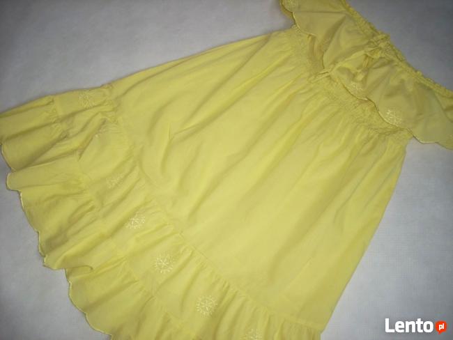 Sukienka letnia Falbany Bawełna J Nowa 40 42 L XL