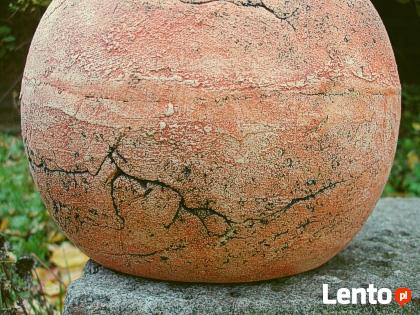 Ceramiczna kula ogrodowa 29 cm. mrozoodporna.