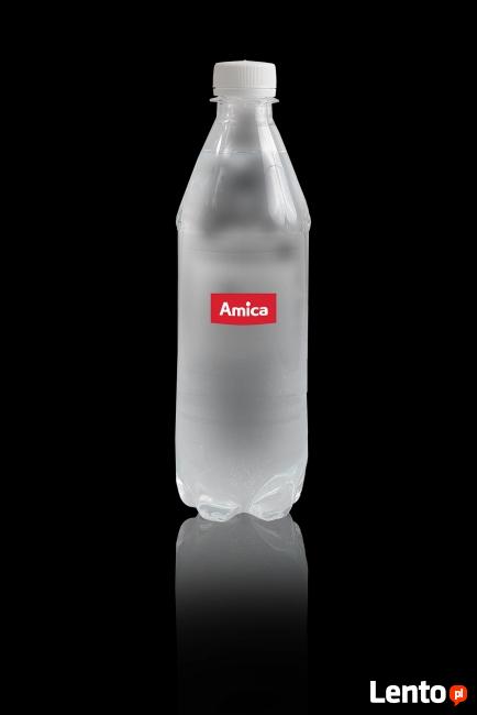 Woda mineralna z etykietą reklamową z Logo Twojej firmy