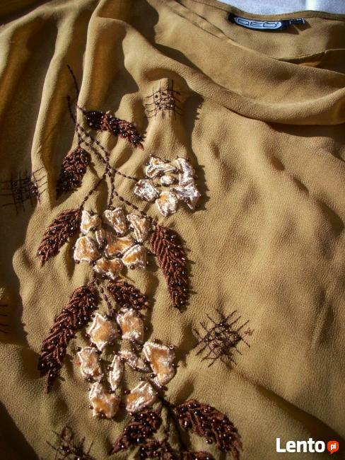 QED Tunika elegancka Hafty Koraliki 36 38