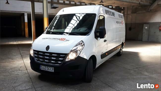 Wynajem samochodu dostawczego Renault Master L3H2 2017