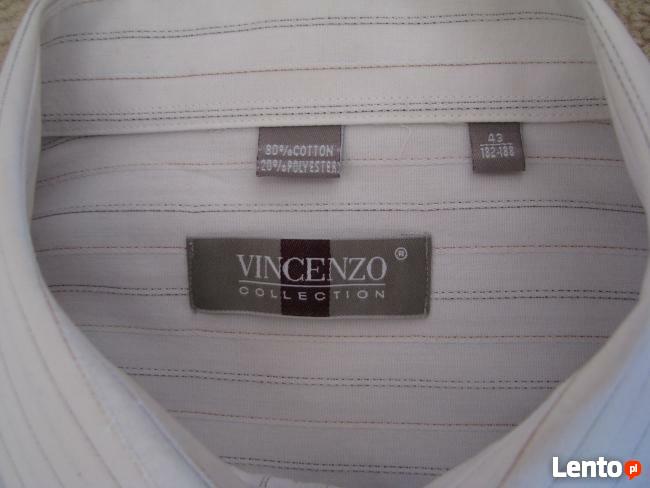 Koszula męska z długim rękawem Vincenzo, rozm. XL, 43