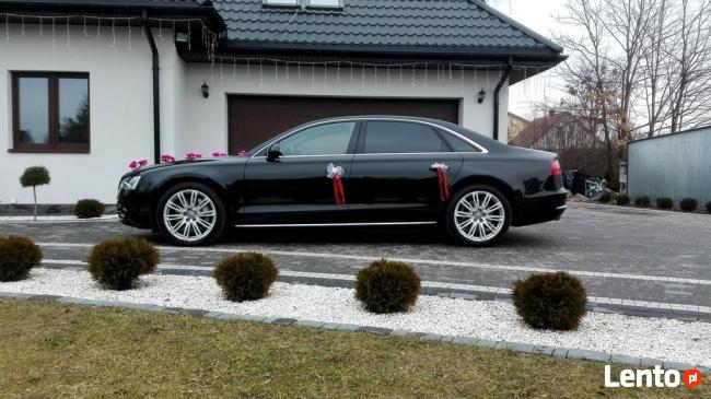 AUTO DO ŚLUBU AUDI A8 V8 wersja przedłużana Long.