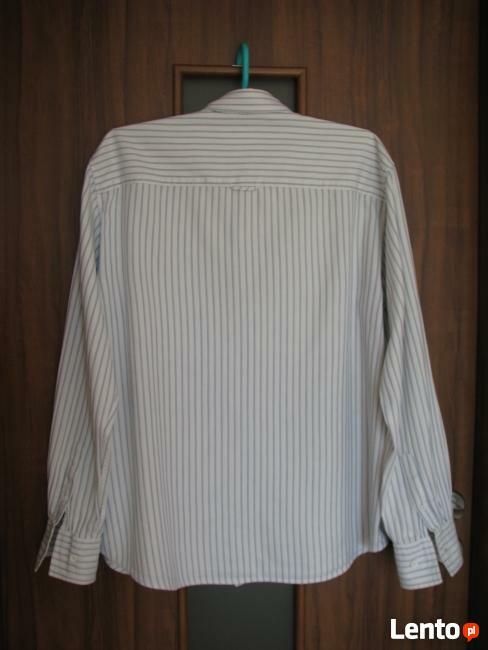 Koszula męska z długim rękawem, w paseczki, Lee Cooper, L