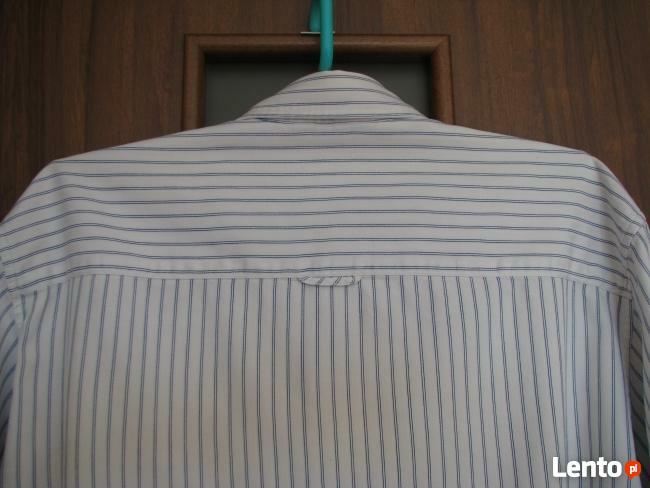 Koszula męska z długim rękawem, w paseczki, Lee Cooper, L