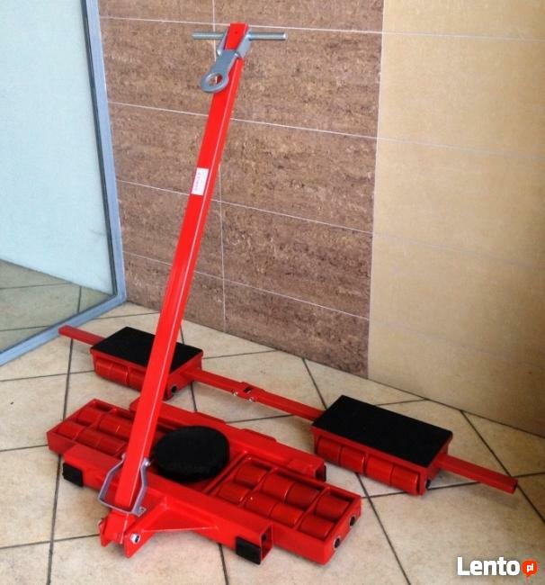 ROLKI TRANSPORTOWE ZESTAW TRANSPORTOWY PLATFORMA WÓZEK 8 16