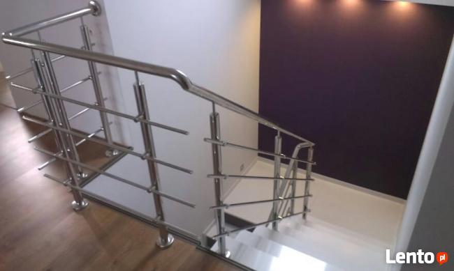 Balustrady ze stali kwasoodpornej