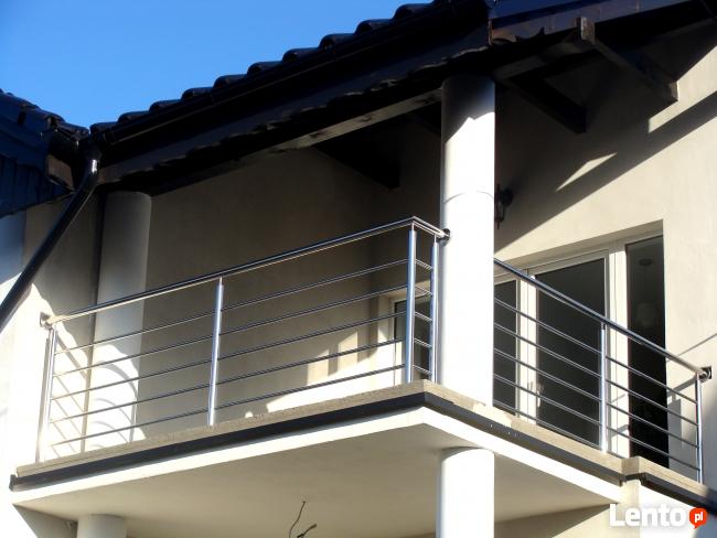 Balustrady ze stali kwasoodpornej