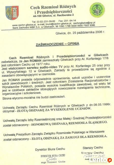 FOTOAPARATY CYFROWE I ANALOGOWE, NAPRAWA, KONSERWACJA