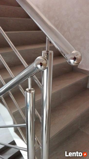 Balustrady ze stali kwasoodpornej