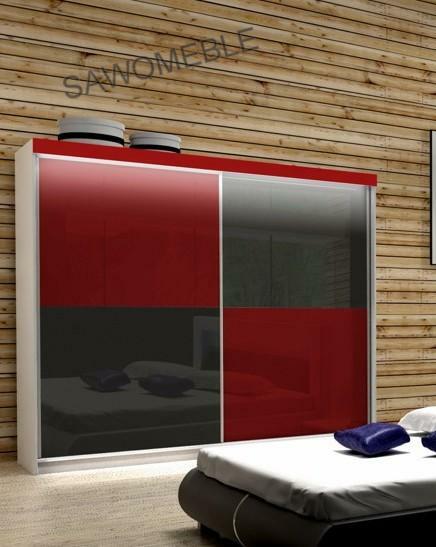 szafa 2 D wysoki połysk SZACHOWNICA