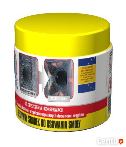 EFEKTYWNY ŚRODEK do USUWANIA SMOŁY 1kg czyszczenie komina z