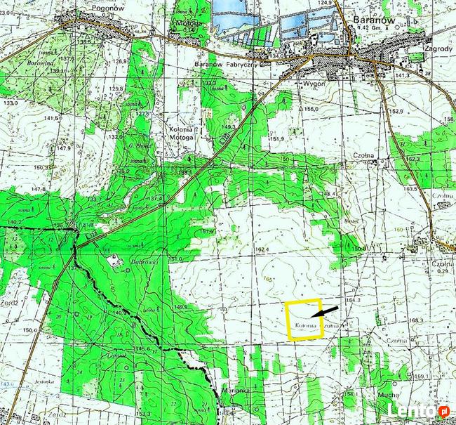 Kopalnia piasku w Baranowie przy S17, 0,5 zł za tonę kopalin