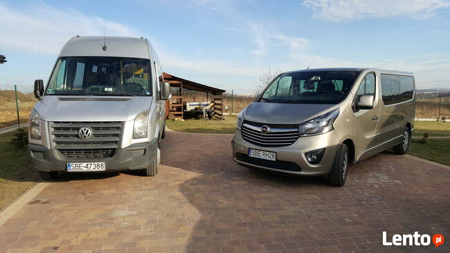 Transport osób Bedzin busy Sosnowiec wynajem busów Dąbrowa G