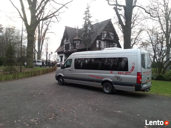 Transport osób Bedzin busy Sosnowiec wynajem busów Dąbrowa G