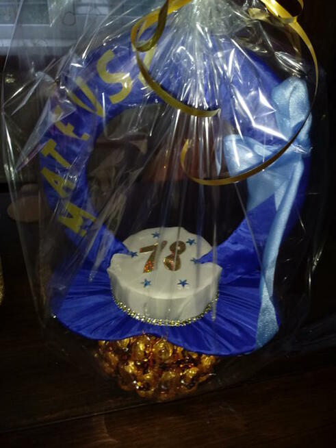 smoczek z cukierków