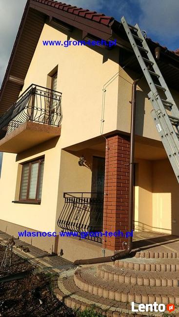 Instalacje odgromowe chrzanów piorunochrony wadowice montaż